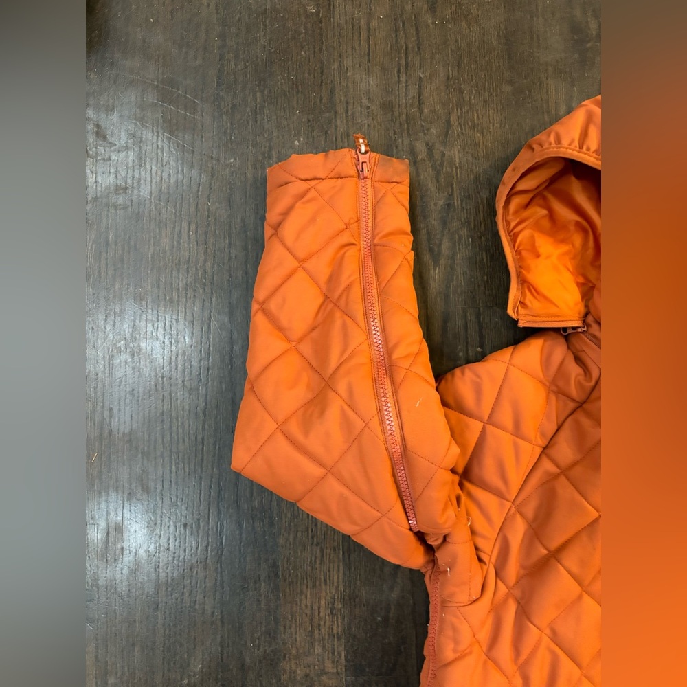 Adaptive Clothing-Cat and Jack XL Kids Orange Jacket - Picture 6 of 8